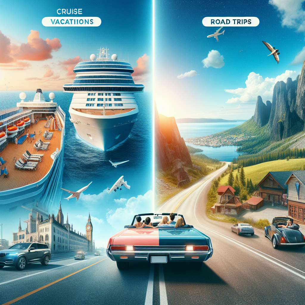 What is the difference? Cruise Vacations vs Road Trips