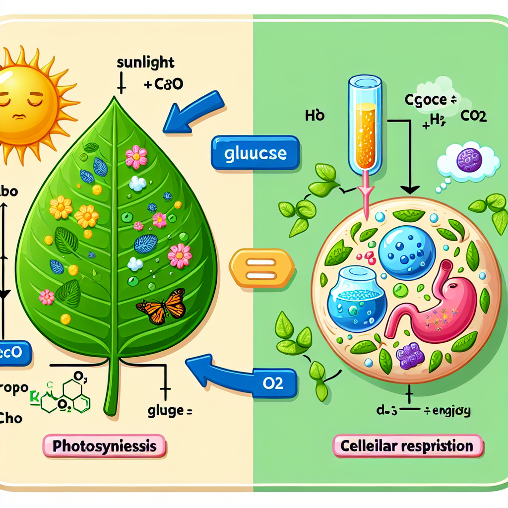 What is the Difference Between Photosynthesis and Cellular Respiration?