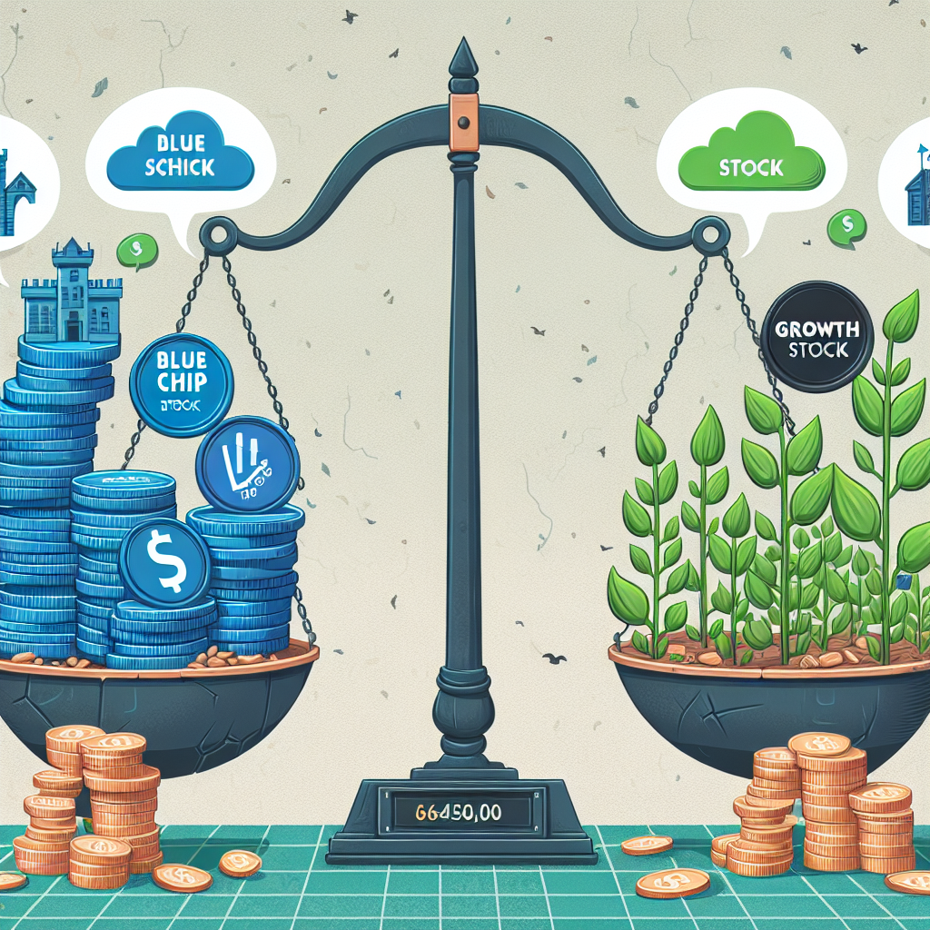 What is the difference? Blue Chip Stocks vs Growth Stocks