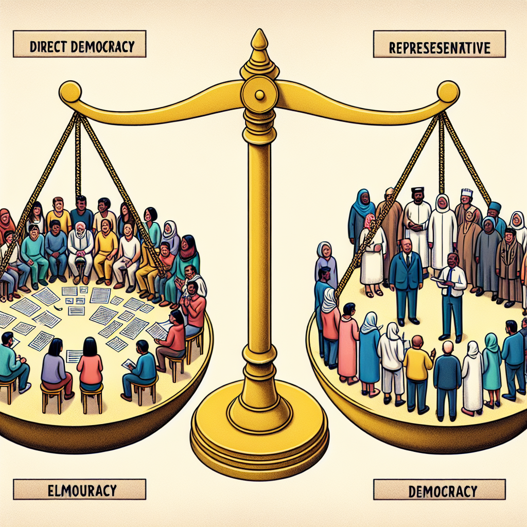 What is the Difference Between Direct Democracy and Representative Democracy?