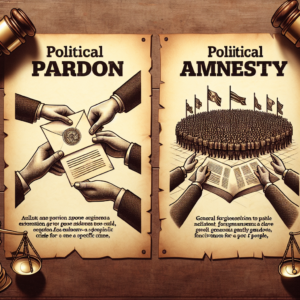 What is the Difference Between Political Pardon and Political Amnesty?