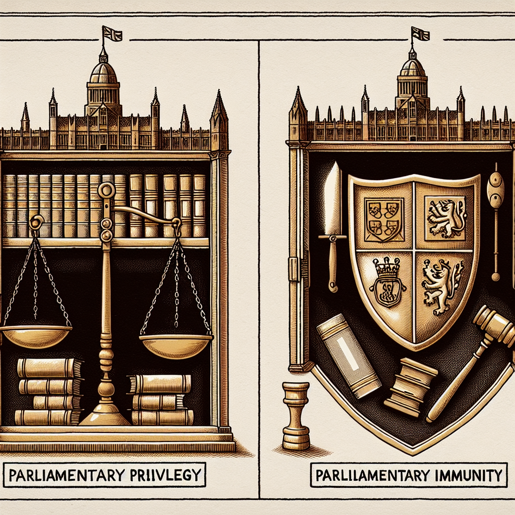 What is the Difference Between Parliamentary Privilege and Parliamentary Immunity?